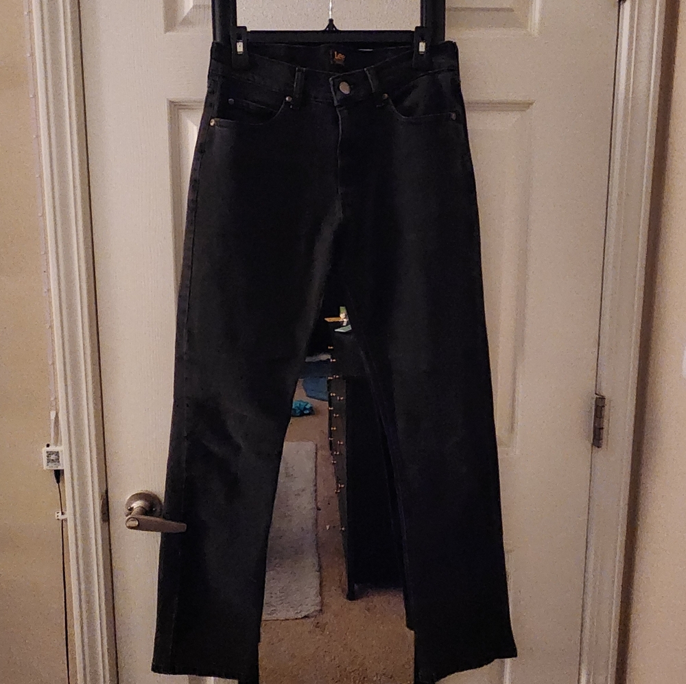 Men's Lee Black Athletic Jeans